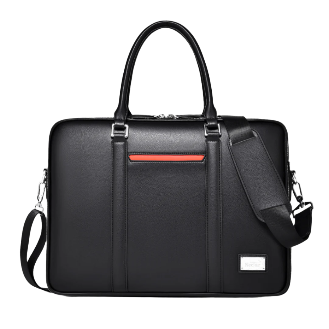 The ApexSync Leather Briefcase