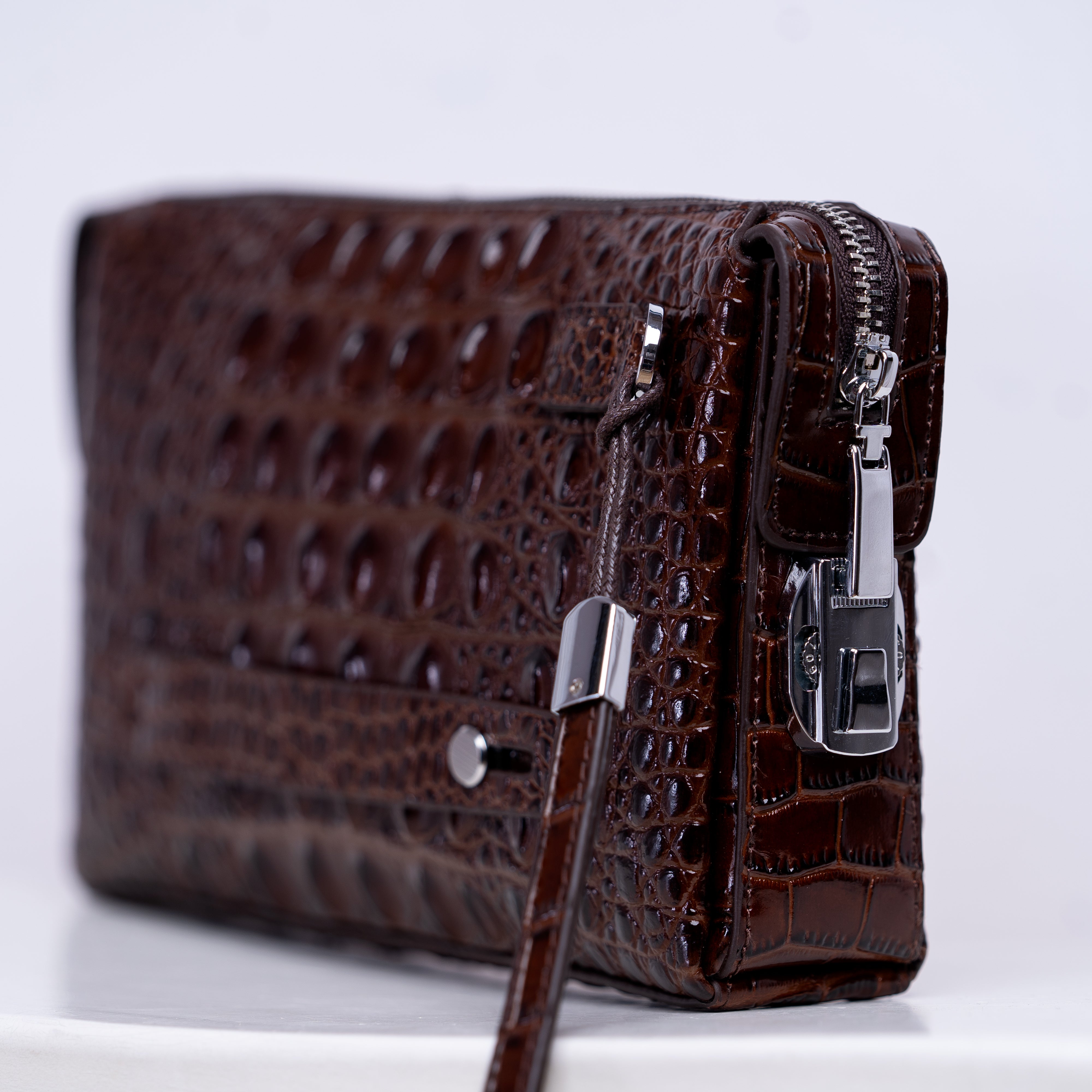 The Croc Oriami Key Lock Pouch